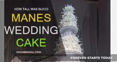 Gucci Mane's Wedding Cake: How Tall Was It?