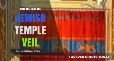 The Jewish Temple Veil: Unveiling Its Height and Historical Significance