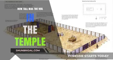 The Temple Veil's Height: Unveiling Ancient Dimensions and Significance
