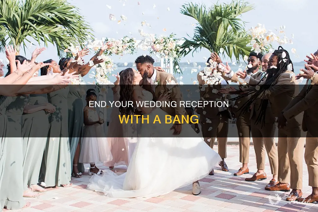 how the ending of wedding reception