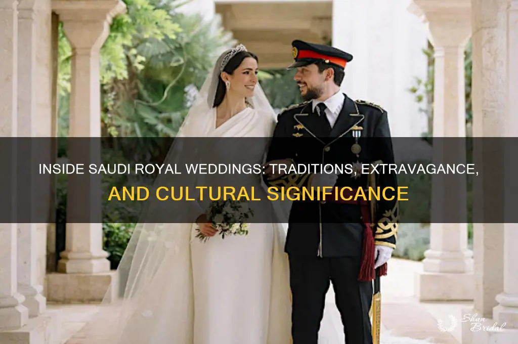 how the royal family of saudi weddings work