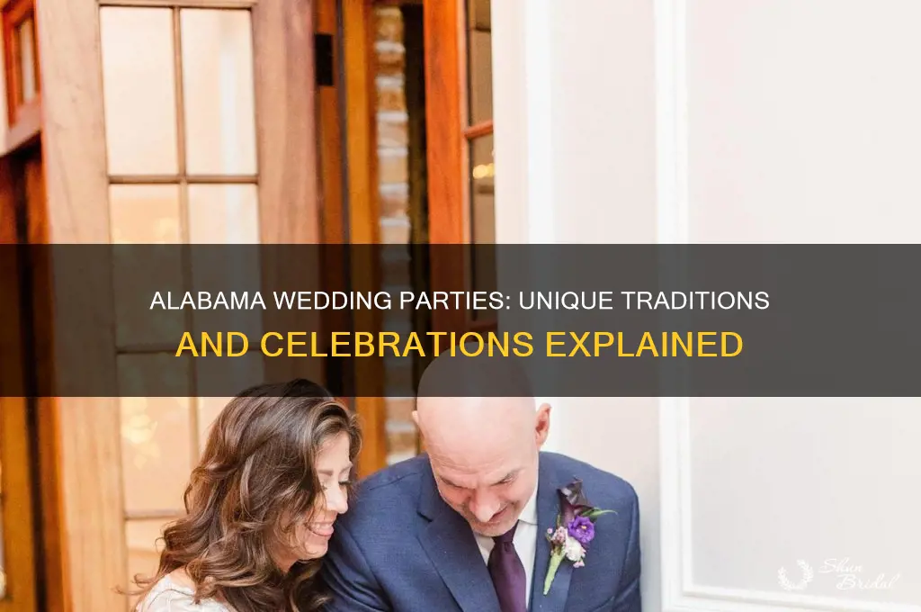 how the wedding party in alabama