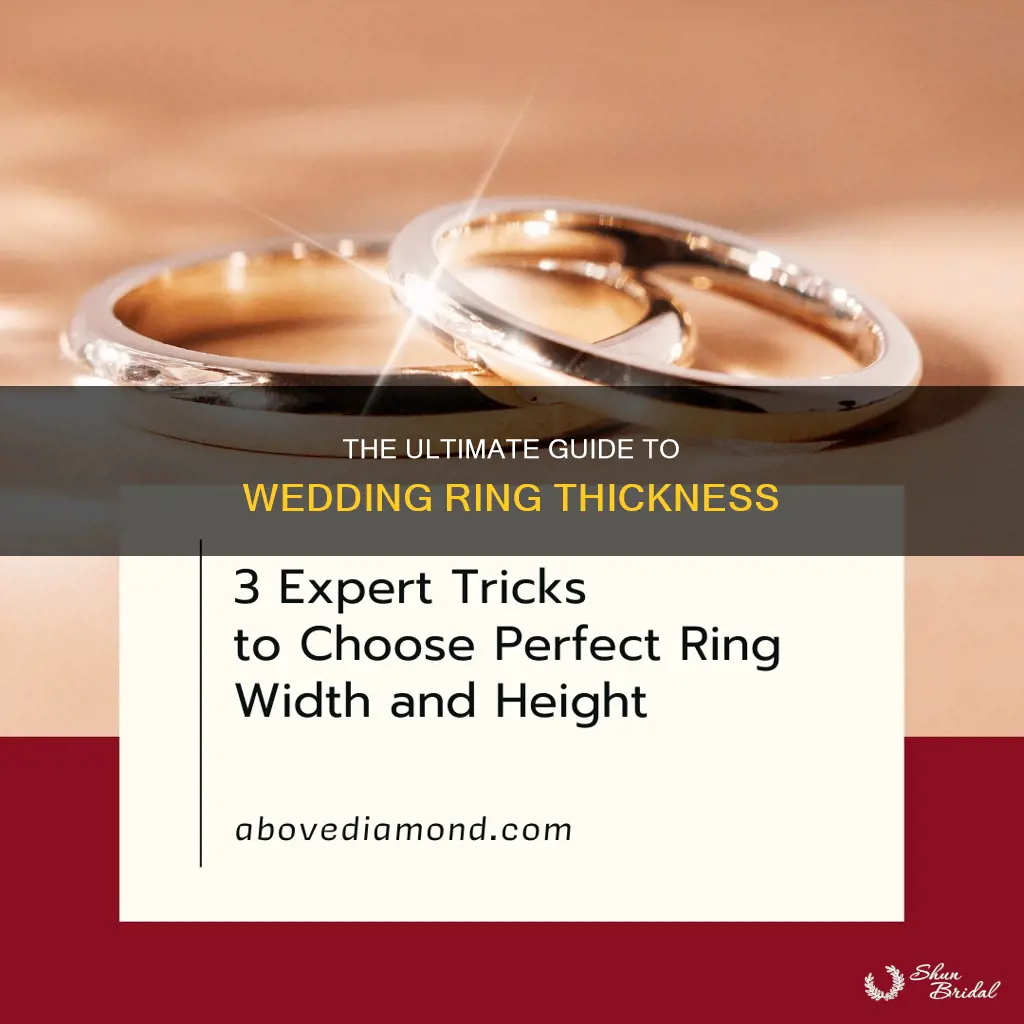 how thick are wedding rings