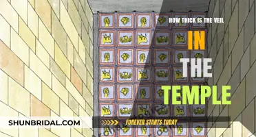 Unveiling the Mystery: Temple Veil Thickness Explored and Explained