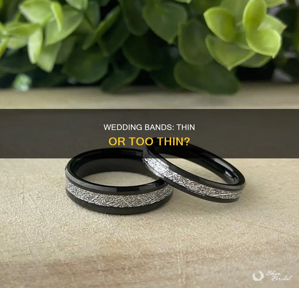 how thin is too thin for wedding band women