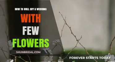 Creating a Beautiful Wedding with Minimal Flowers