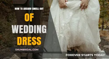 Eradicate Odor from Your Wedding Dress