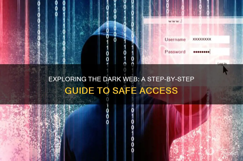 how to access dark wed