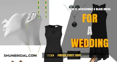 Accessorizing a Black Dress for Your Wedding: Guide for Brides