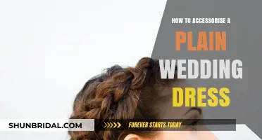 Accessorizing a Plain Wedding Dress: Elevate Your Bridal Look