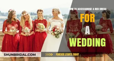 Accessorizing a Red Dress for Your Wedding: A Guide