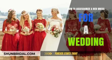Accessorizing a Red Dress for Your Wedding: A Guide