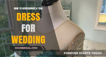 Teal Wedding Dress: Accessorizing for the Perfect Look