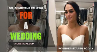Accessorizing a White Wedding Dress: Tips and Tricks
