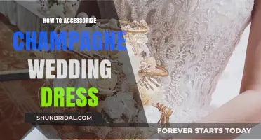 Champagne Wedding Dress: Accessorizing for the Perfect Look