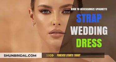 Accessorizing Spaghetti Strap Wedding Dresses: A Guide for Brides