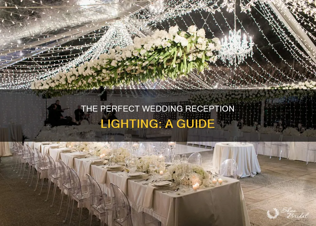 how to achieve the best wedding reception lighting