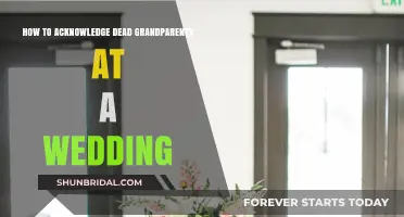 Honoring Absent Grandparents: Meaningful Ways to Include Them in Your Wedding