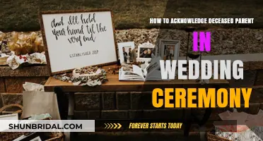 Honoring a Deceased Parent: Meaningful Ways to Include Them in Your Wedding