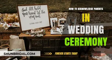 Honoring Family Bonds: Creative Ways to Acknowledge Parents in Your Wedding Ceremony