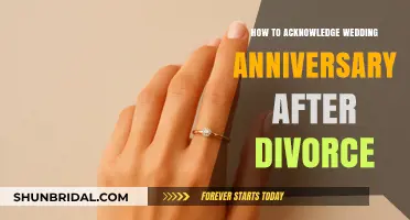 Honoring Shared History: Acknowledging Wedding Anniversaries Post-Divorce with Grace