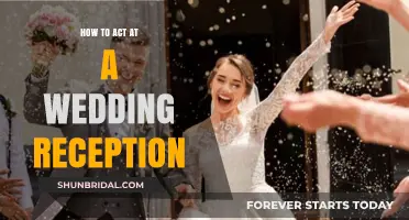 Etiquette Guide: Wedding Reception Behavior