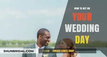 Your Perfect Wedding Day: Tips for Graceful and Confident Behavior