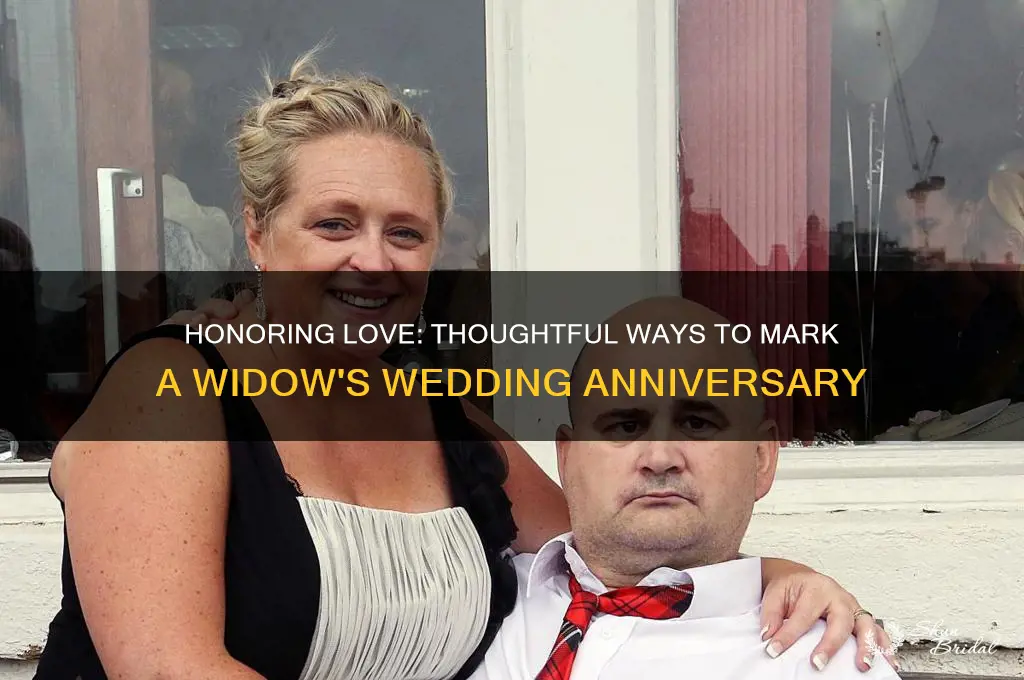 how to act when it widow wedding anniversary