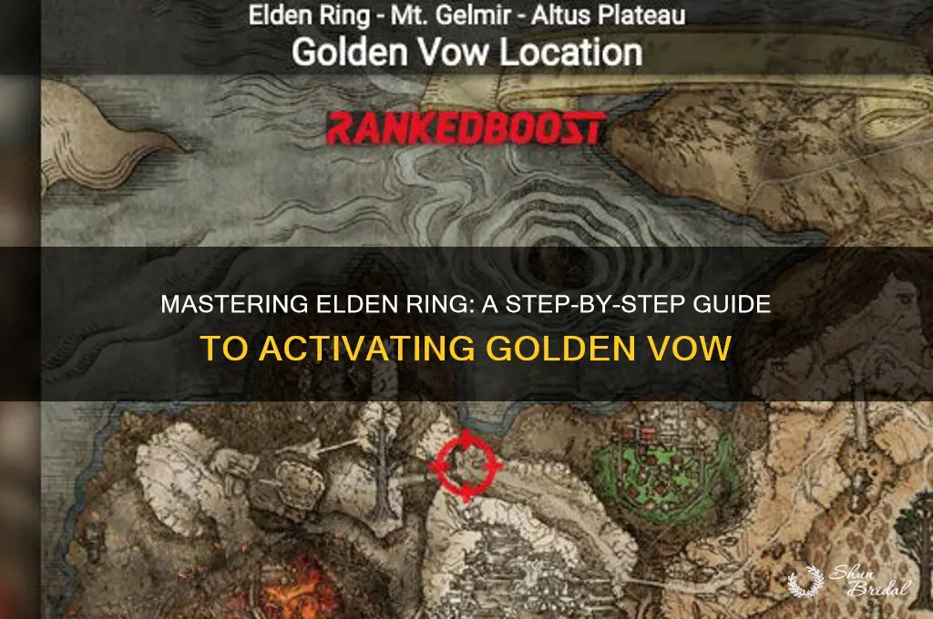 how to activate golden vow