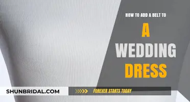 Enhancing Your Wedding Dress with a Belt