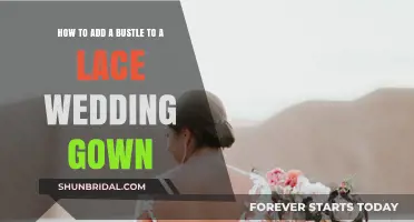 Elegant Bustle Techniques for Your Lace Wedding Gown Transformation