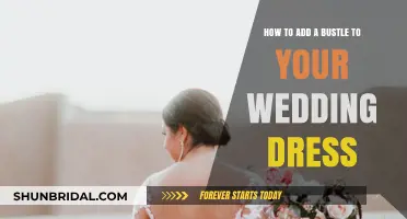 Enhance Your Wedding Dress with a Bustle