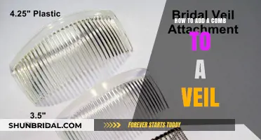 Effortlessly Attach a Comb to Your Veil: A Simple DIY Guide