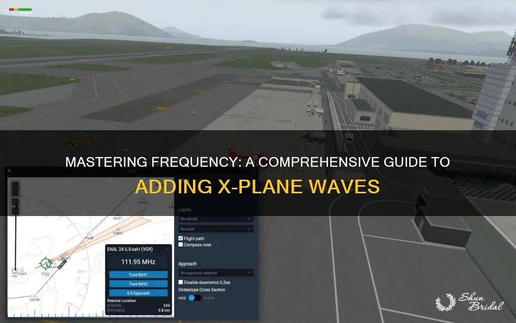 how to add a frequency x-plane wed