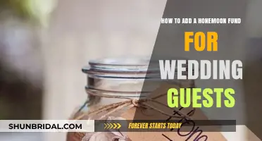 Creative Ways to Add a Honeymoon Fund for Wedding Guests