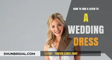 Enhancing Your Wedding Dress with a Layered Look