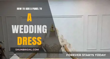 Enhancing Your Wedding Dress: Adding a Panel
