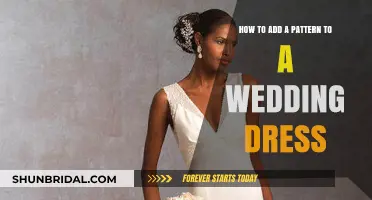 Enhancing Your Wedding Dress with Patterns