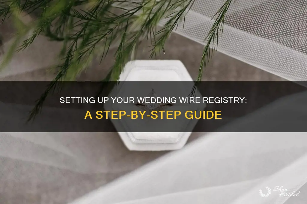 how to add a registry to wedding wire