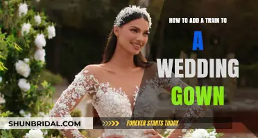 Creative Ways to Attach a Train to Your Wedding Gown