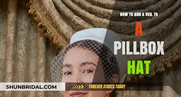 Elegant Veil Attachment: Enhancing Your Pillbox Hat with Style and Grace