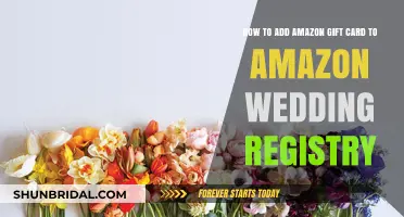 Adding Amazon Gift Cards to Your Wedding Registry: A Simple Guide