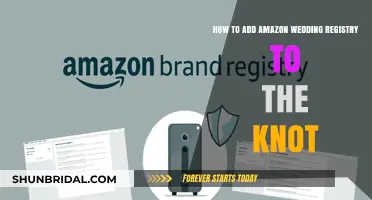 The Knot's Guide to Linking Amazon Wedding Registries