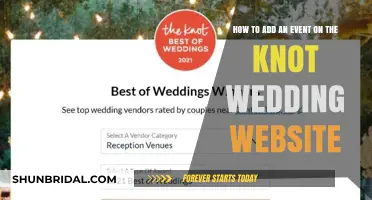 Adding Events to Your Knot Wedding Website: A Step-by-Step Guide