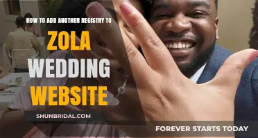 Integrating Another Registry to Your Zola Wedding Website