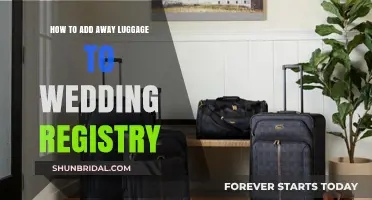 Add Away Luggage to Your Wedding Registry: Here's How