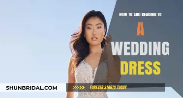 Enhancing Your Wedding Dress with Beading