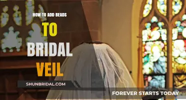 Elegant DIY: Adding Beads to Your Bridal Veil Step-by-Step