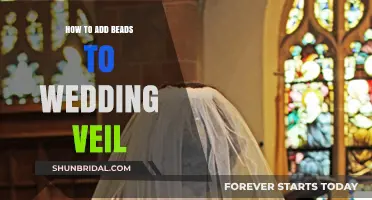 Elegant DIY: Adding Beads to Your Wedding Veil Step-by-Step