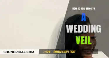 Sparkle and Shine: Adding Bling to Your Wedding Veil